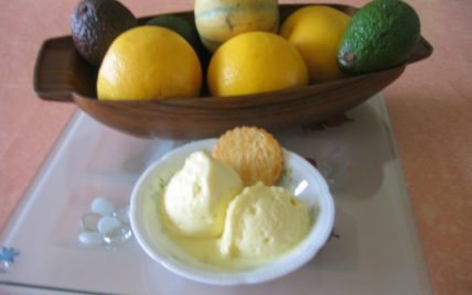 Sorbet à l'ananas