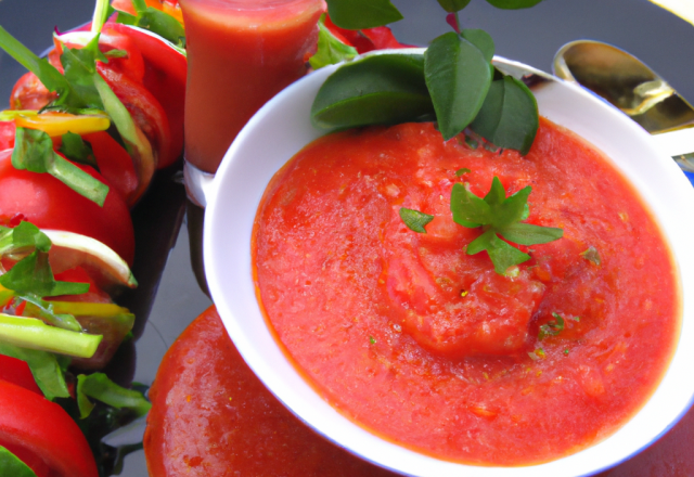 Gaspacho tomat'o fraise