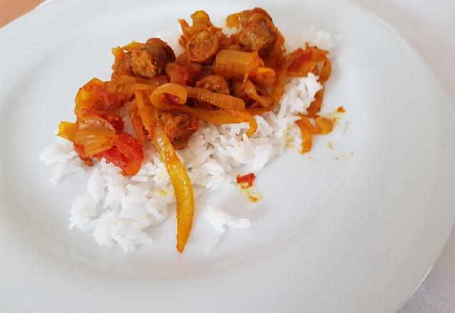 Rougail de saucisses simplissime