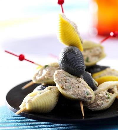 Conchiglioni farcis à la Tapena® Champignons grillés