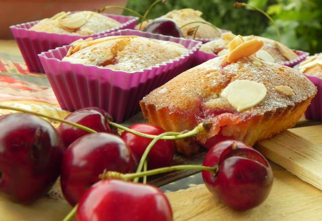 Financier aux cerises