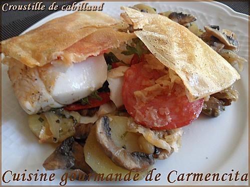 Croustille de cabillaud