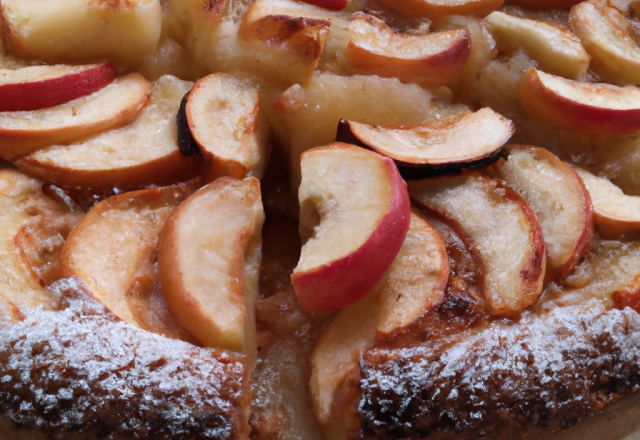 Gâteau aux pommes de chef