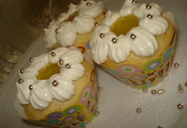 Crazy muffins aux citron façon cupcake