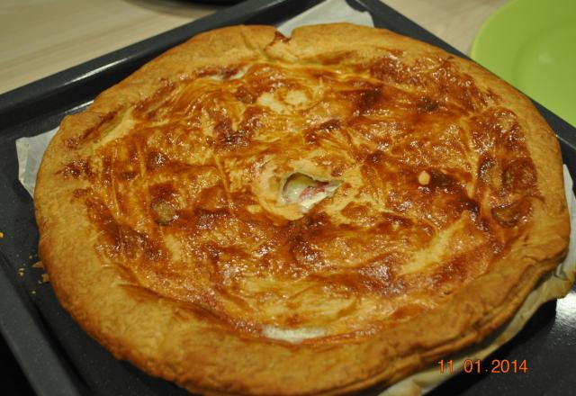 Tourte aux pommes de terre maison