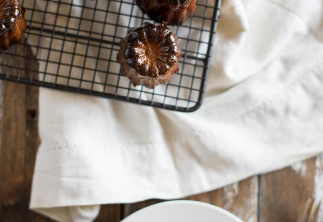 Cannelés chorizo et poivron rouge