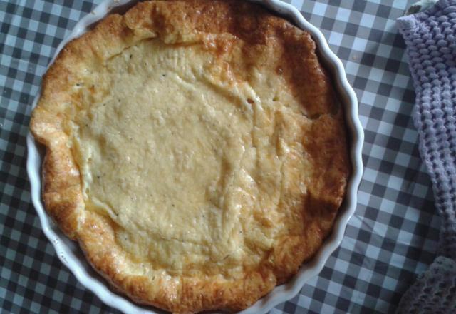 Quiche sans pâte crémeuse