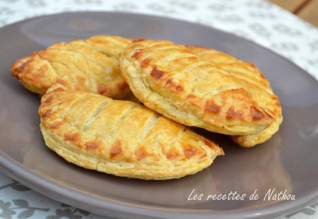 Chaussons aux pommes à la compote maison