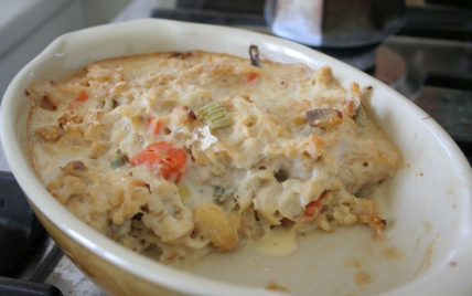 Gratiné de poisson au chou fleur