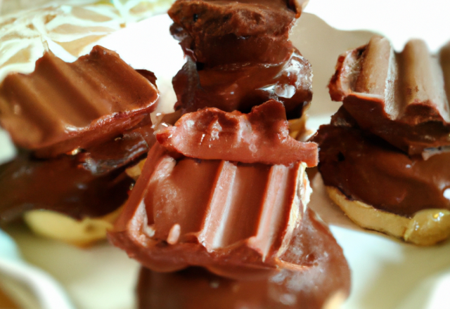 Bouchées chocolat et tahiné