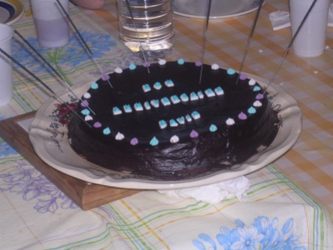 Gâteau au chocolat noir, goût corsé