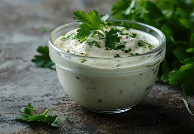 Sauce allégée au yaourt pour vos salades