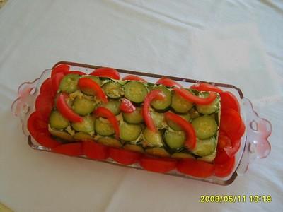 Terrine de courgettes