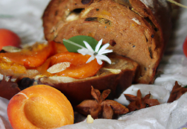 Pain d'épices aux abricots