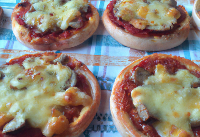 Les mini pizza de delou