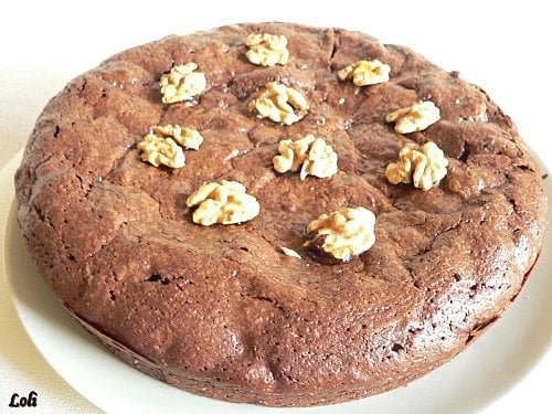 Brownie aux noix