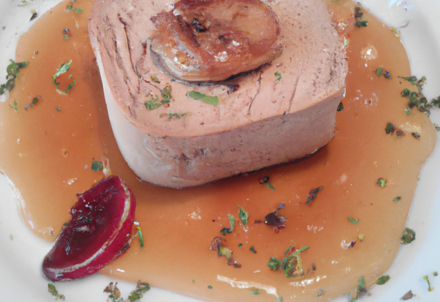 Foie gras à la périgourdine