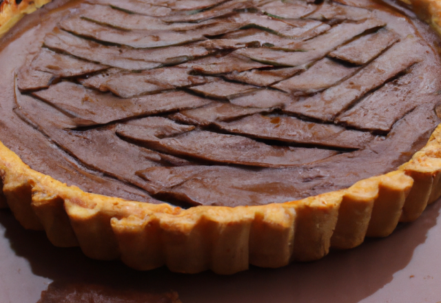 Tarte originale au chocolat