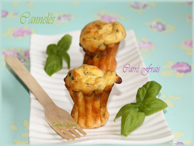 Cannelés au carré frais maison