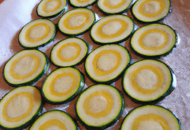 Rafraichissant de courgettes