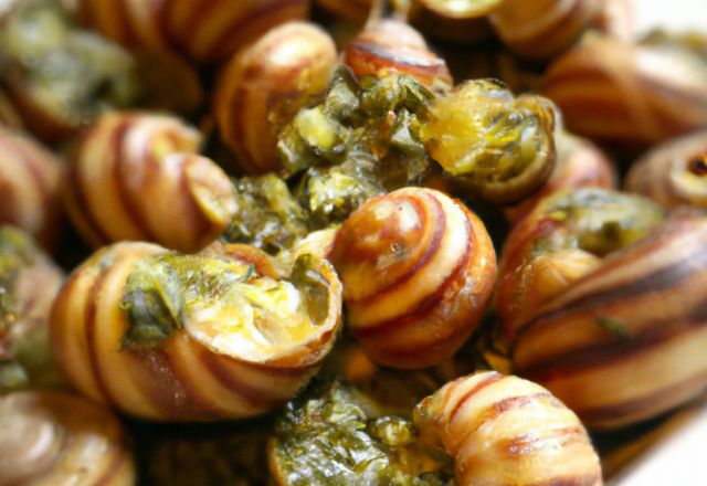 Escargots à la polignac