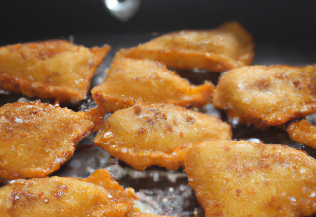 Ravioli frit de Coulommiers