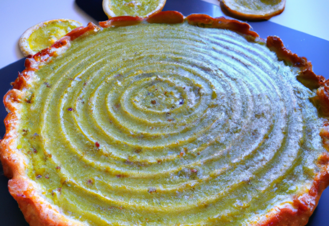 Tarte des îles aux citrons verts