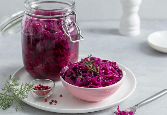 Salade de chou rouge