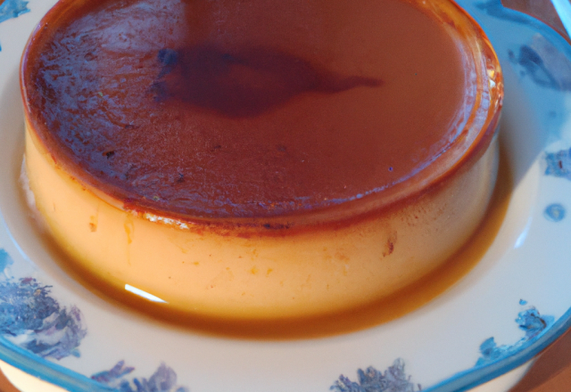 Flan pâtissier simple