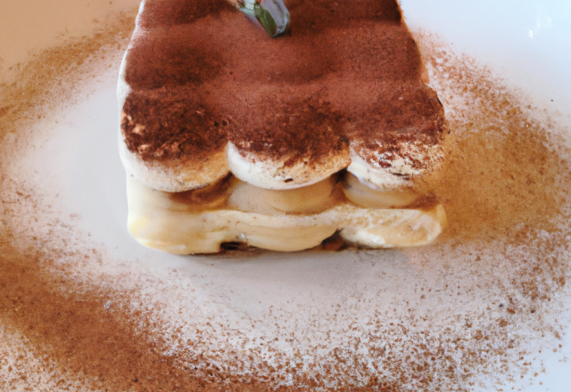 Tiramisu sucre salé