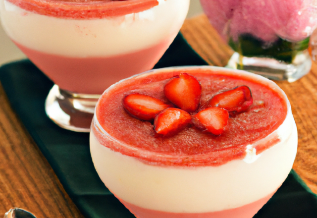 Mousse aux fraises classique