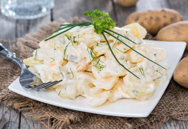 Salade de pommes de terre rapide