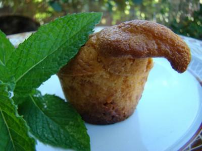 Muffins chocolat blanc et grosses noisettes