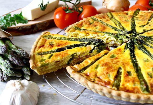 Quiche aux asperges facile