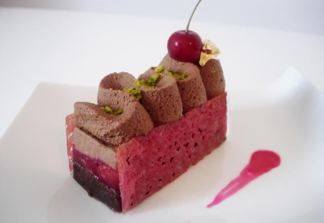 Délice chocola'thé à la cerise