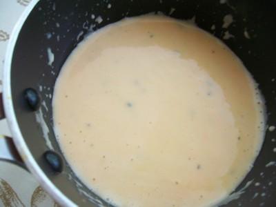 Sauce pour mousse de poisson