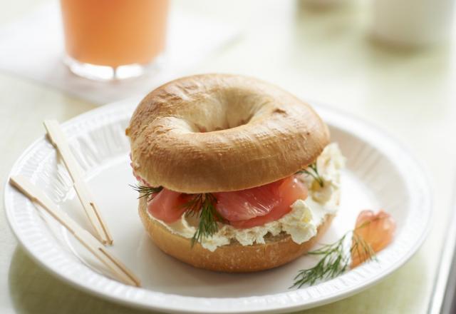 Bagel frais au pamplemousse de Floride