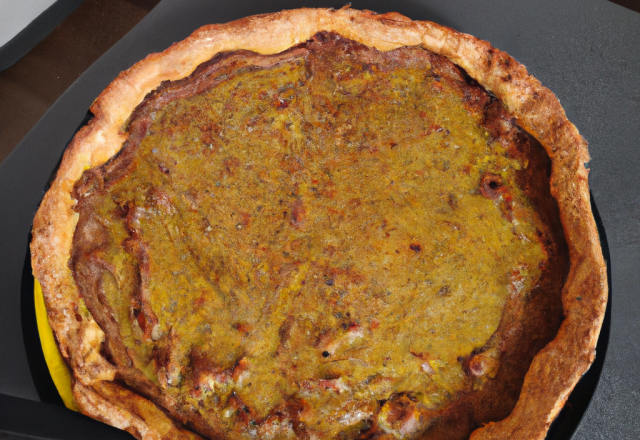 Tarte à la moutarde maison