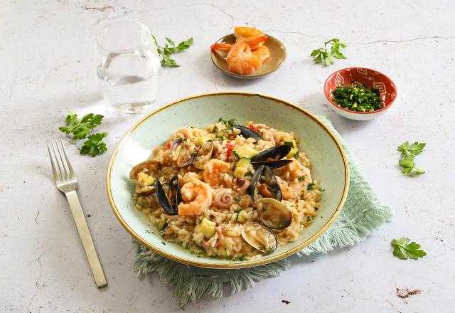 Risotto façon marinière