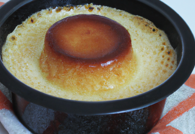 Flan cocotte minute