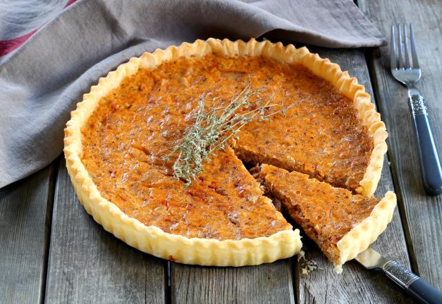 Tarte au thon aux herbes de Provence