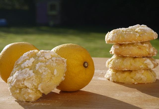 Crinkles au citron et noix de coco