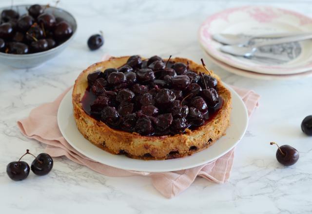 Cheesecake à la cerise