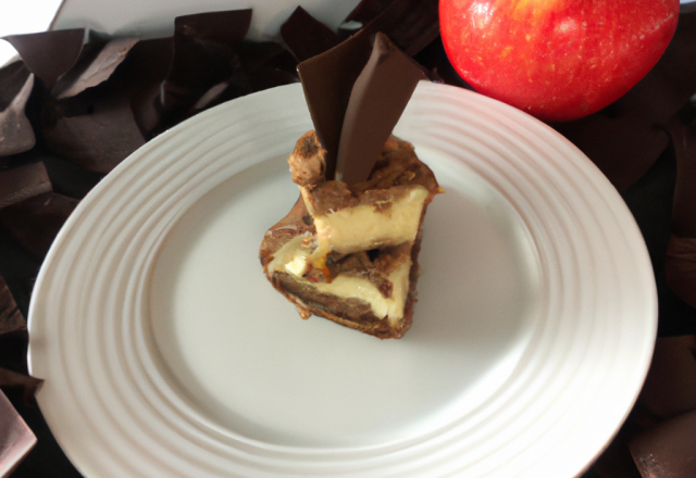 Cake pommes kitkat