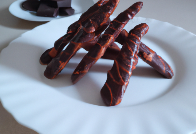 Balancés au chocolat