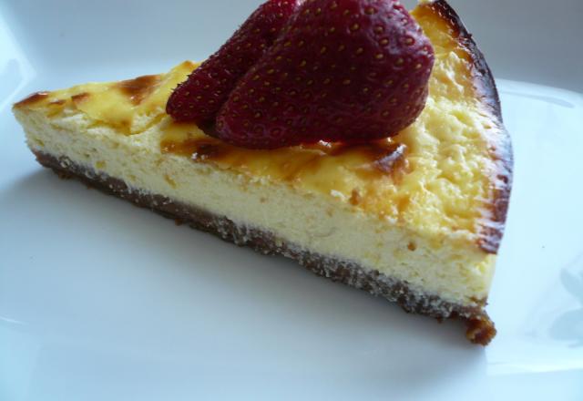 Cheesecake au citron maison