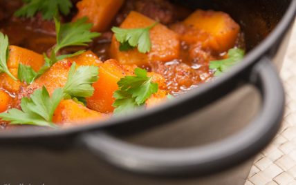 Tajine de veau à la butternut