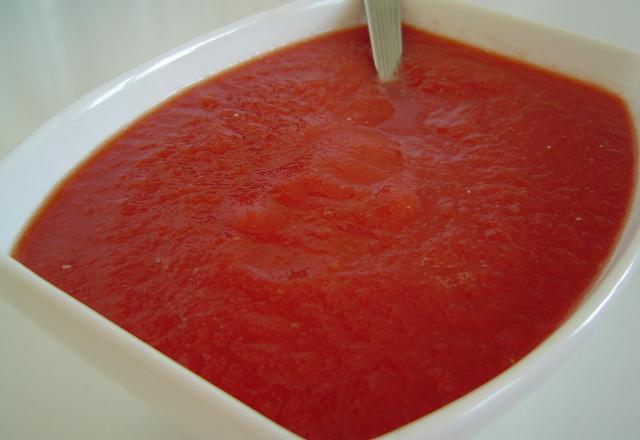 Coulis de tomates fraîches