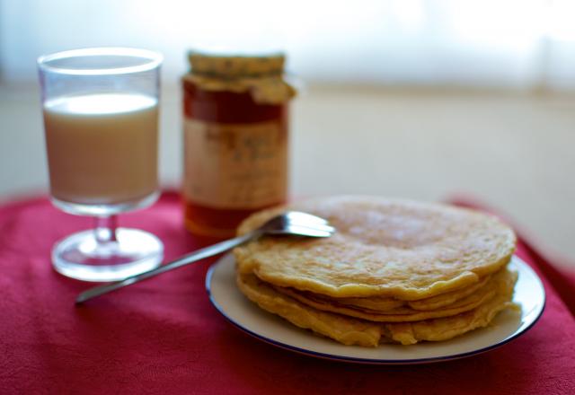 Pancakes américains à la vanille