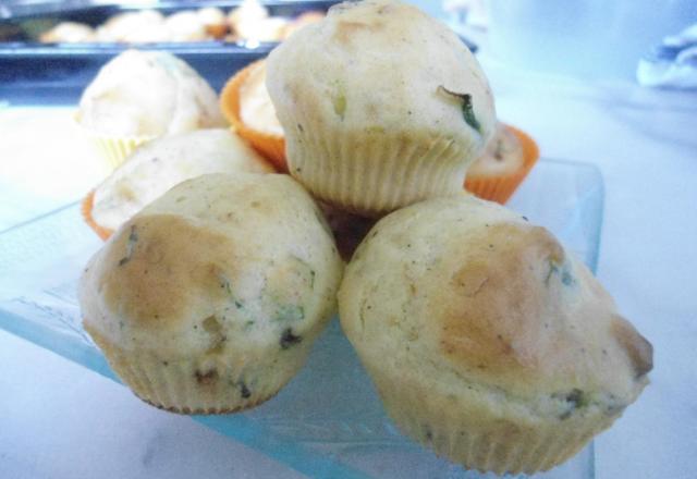 Muffins aux légumes et féta